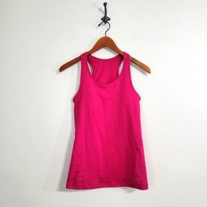 Nike Slim Fit Dri-Fit Magenta Athletic Tank Top